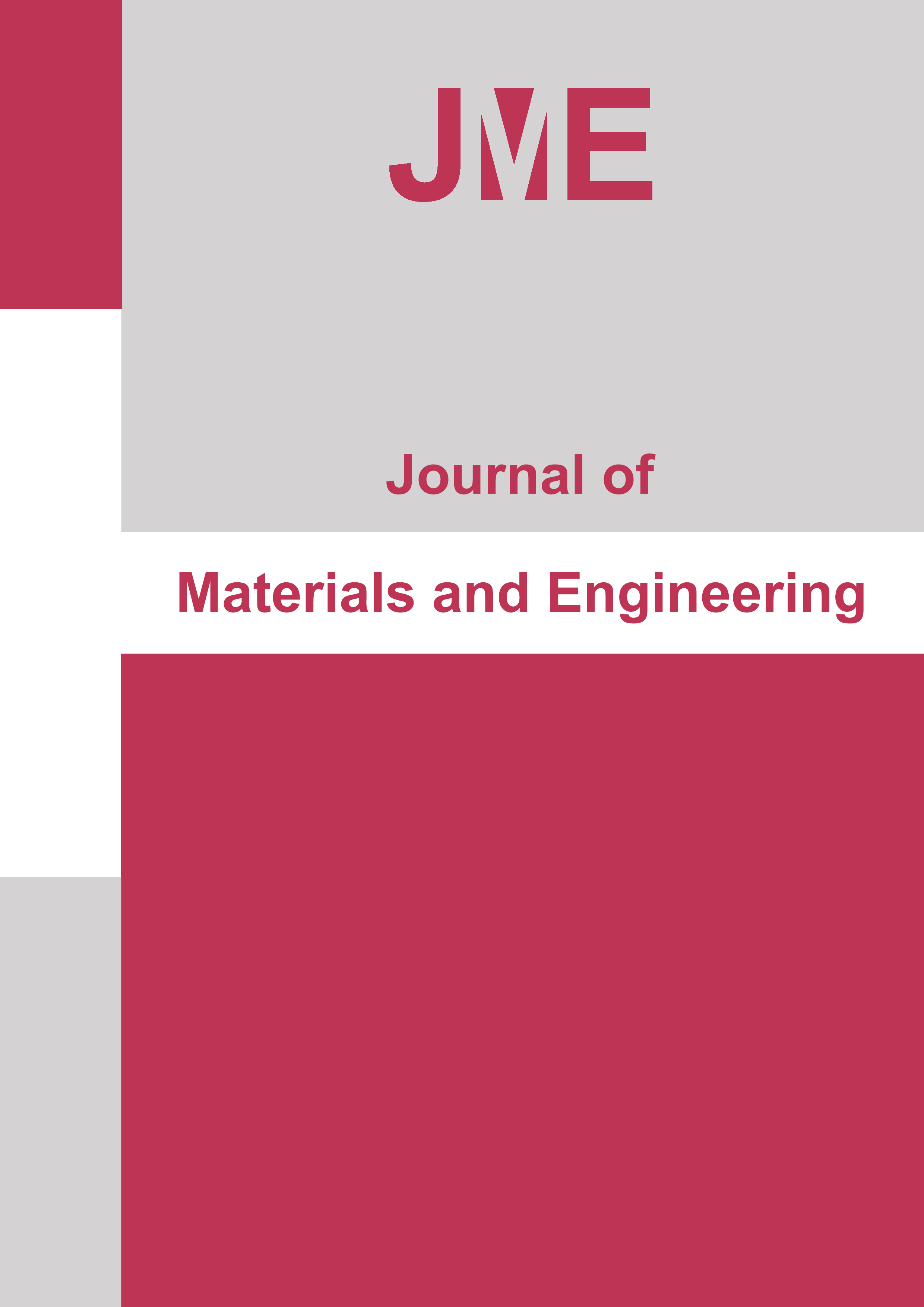 Journal of Materials and Engineering